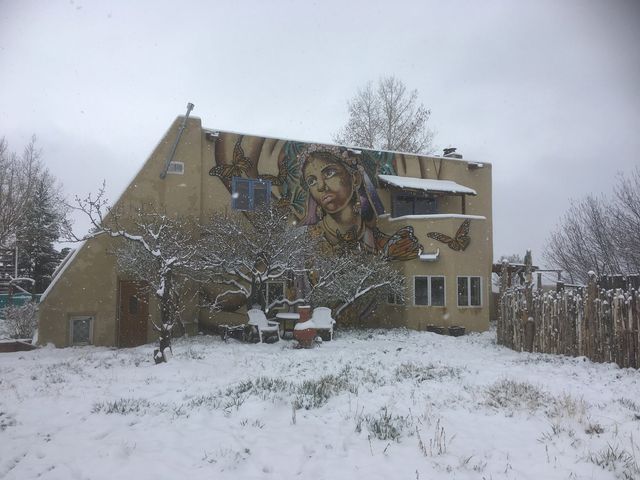 Winter mural