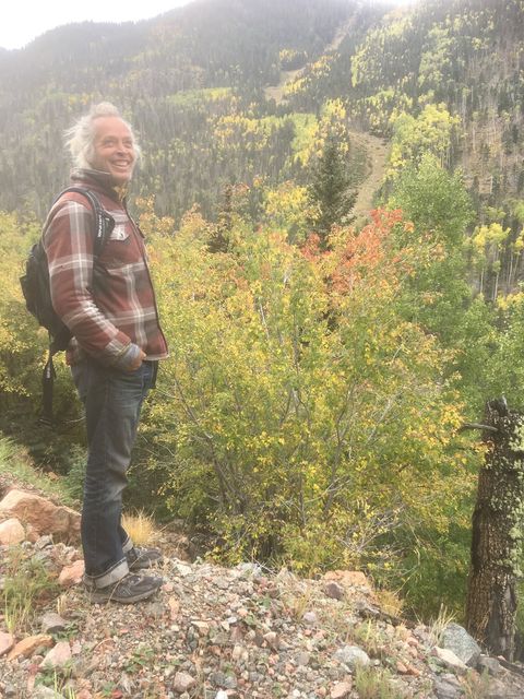 Cordell on the trail